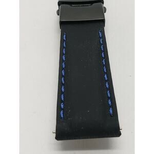 StrapsCo Silicone Rubber Mens Waterproof